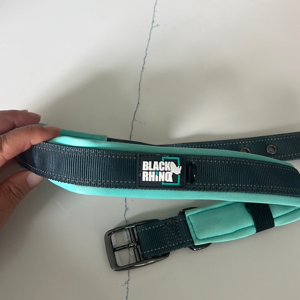 Never used black rhino dog collar